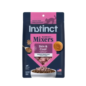 Instinct Freeze Dried Raw Mixers Skin & Coat 5.5oz